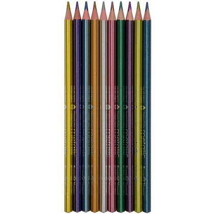 Цветные карандаши "Happycolor", 10 цветов, ассорти - 11