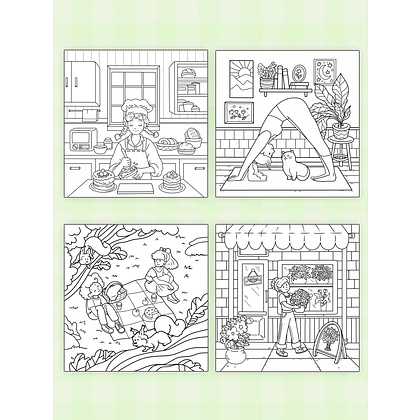 Раскраска "Уютная раскраска. Мир девчонок" - 2