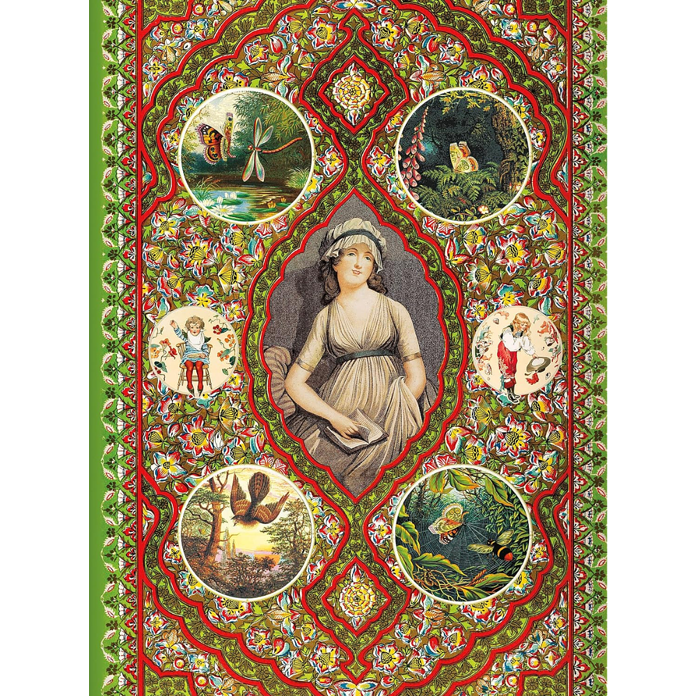 Книга на английском языке "The Antiquarian Sticker Book: Bibliophilia", Odd Dot - 7