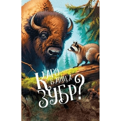 Книга "Каго баіцца зубр?", Ірына Фёдарава, Дар'я Казлоўская