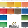 Набор красок акварельных "Rembrandt" в тубах, 12 цветов, деревянная коробка - 2