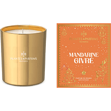 Свеча ароматическая PLANTES&PARFUMS "Frosted Mandarin", Christmas Collection 2026, 180 гр