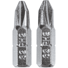 Бита Deli YS EDL251002, 2 шт., PH2 x 25 мм