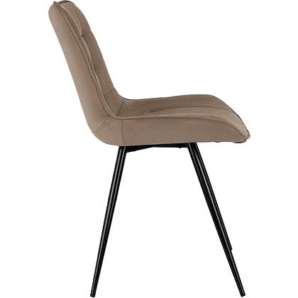 Стул Бюрократ "CH-K2_2", ткань, светло-коричневый, металл, комплект 2 штуки - 3