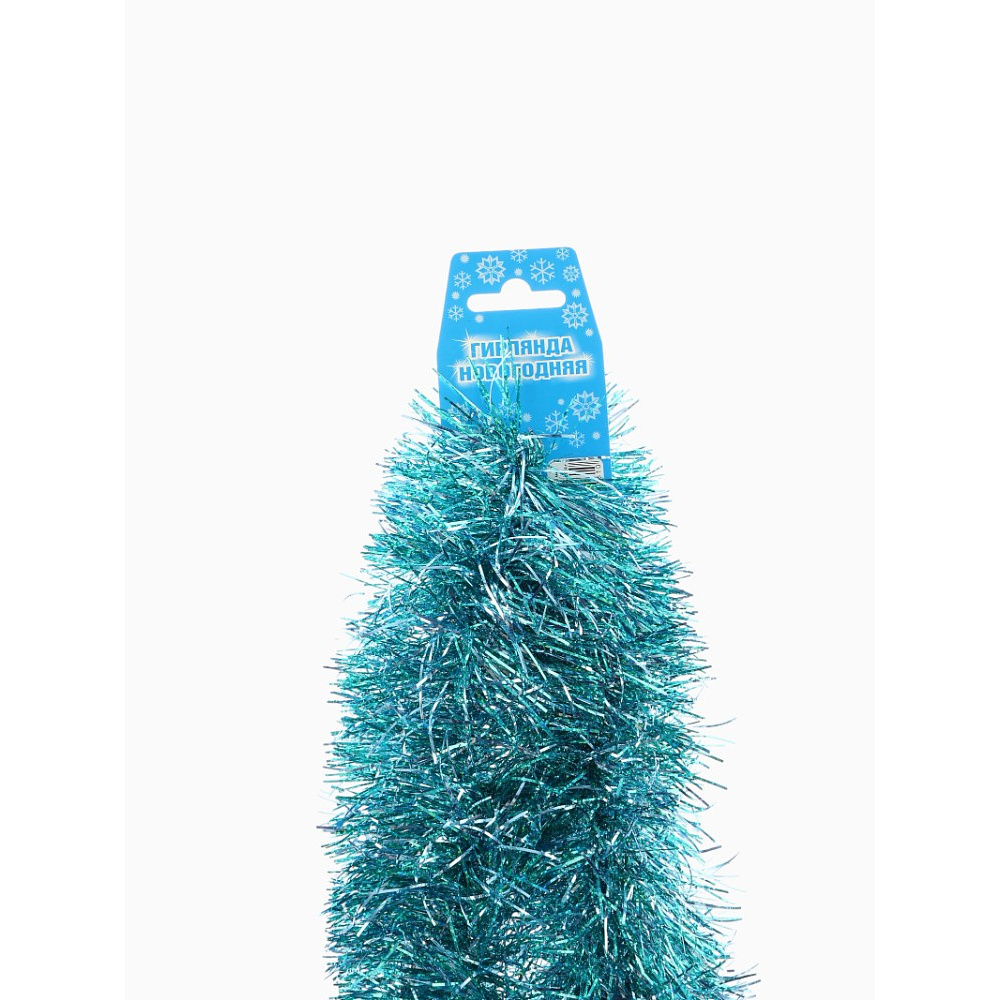 Гирлянда-мишура "Норка", d10 см х 2 м, ассорти - 6