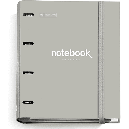 Тетрадь Miquelrius "Emotions", А4, 100 листов, клетка, серый