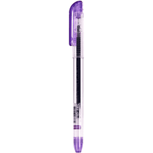 Ручка гелевая "My-Gel Standard", 0.5 мм, прозрачный, стерж. фиолетовый