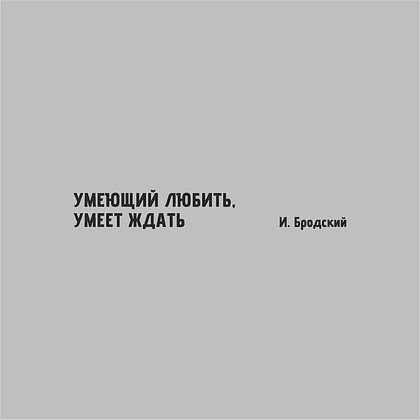 Ручка шариковая автоматическая "Pixel MATT CB RE. Умеющий любить, умеет ждать", 1.0 мм, серый, белый, стерж. синий - 2