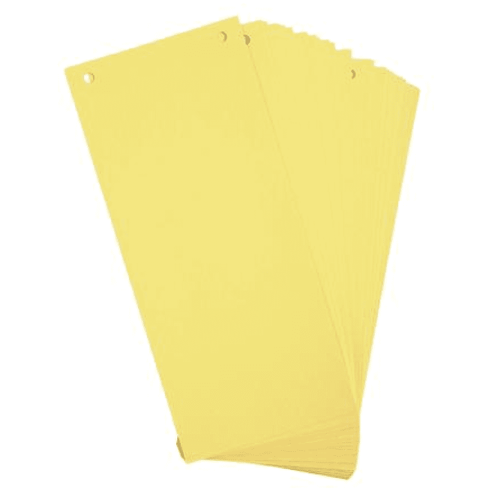 Разделитель для документов "Exacompta" картонный, желтый - 2