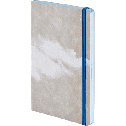 Блокнот "Inspiration Book M Cloud Blue", А5, 88 листов, серый, голубой