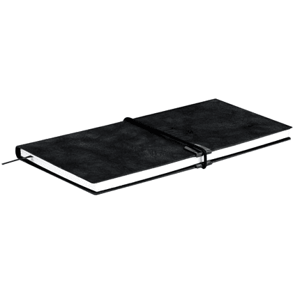 Еженедельник датированный "Тиволи Глосс", 175х95 мм, 128 страниц, черный, 2026 - 2