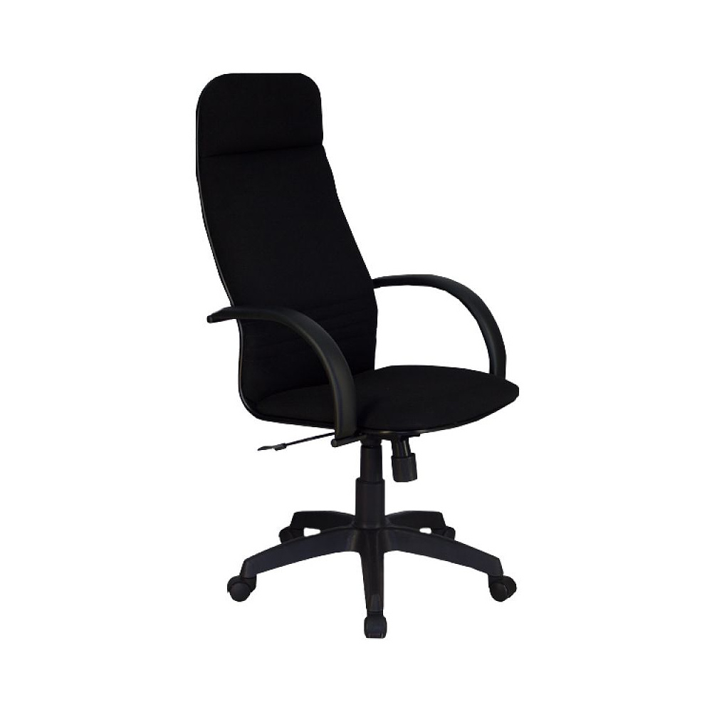 Кресло для руководителя "Metta BP-1 Pilot", ткань, пластик, черный