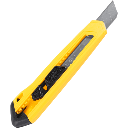 Нож строительный Deli YS EDL018B, 18 мм, универсальный - 2