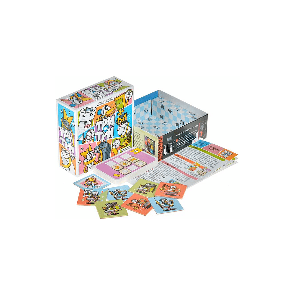 Игра настольная "Три на три" - 3