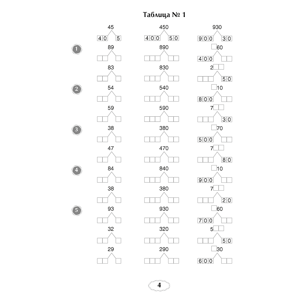 Математика. 4 класс. Я учусь решать, Михед Е.Н., Аверсэв - 3