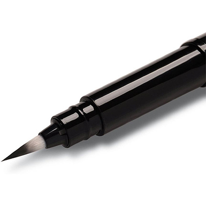 Кисть-ручка "Pocket Brush XGFKP" +2 картриджа, черный, блистер - 3