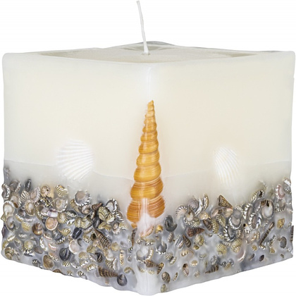 Свеча декоративная "Цилиндр Donau Home Brezza", 70х70х70 мм, белый - 5