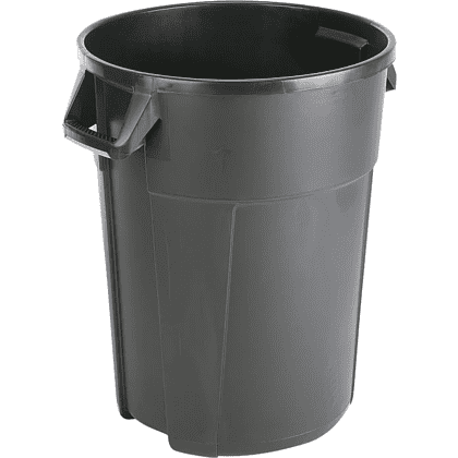 Контейнер пластиковый для мусора VILEDA "Титан", 120л, черный, -50% - 2