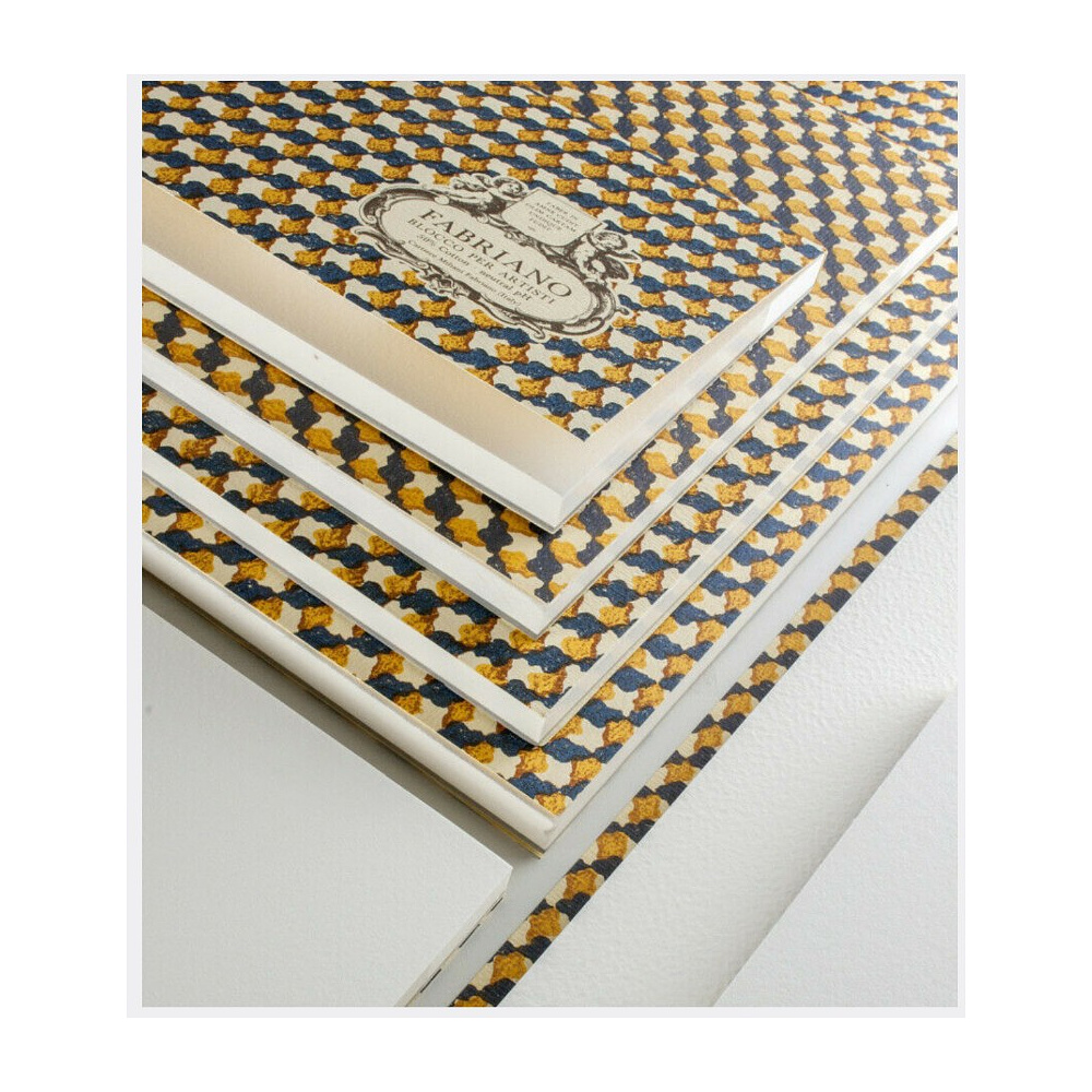 Блок-склейка бумаги для акварели "Fabriano. Blocco Per Artisti", 50 % хлопок, мелкое зерно, 36х50 см, 300 г/м2, 20 листов - 2