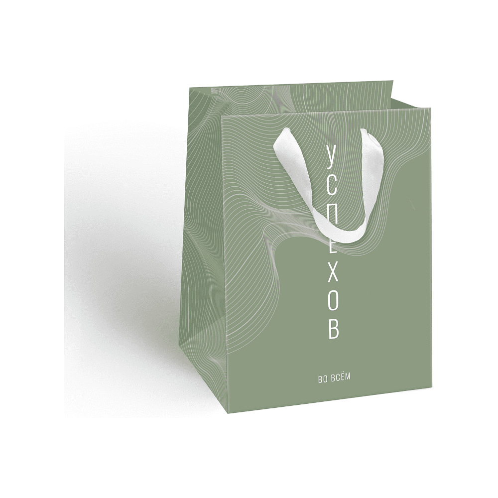 Пакет бумажный подарочный "Country", 11.4х14.6х6.4 см, ассорти