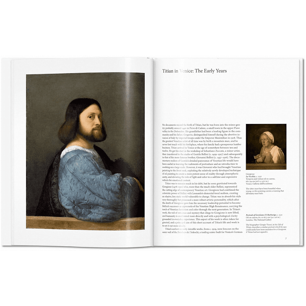 Книга на английском языке "Basic Art. Titian"  - 2