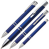 Ручка шариковая автоматическая "Baltimore", 0.7 мм, синий, серебристый, стерж. синий - 2