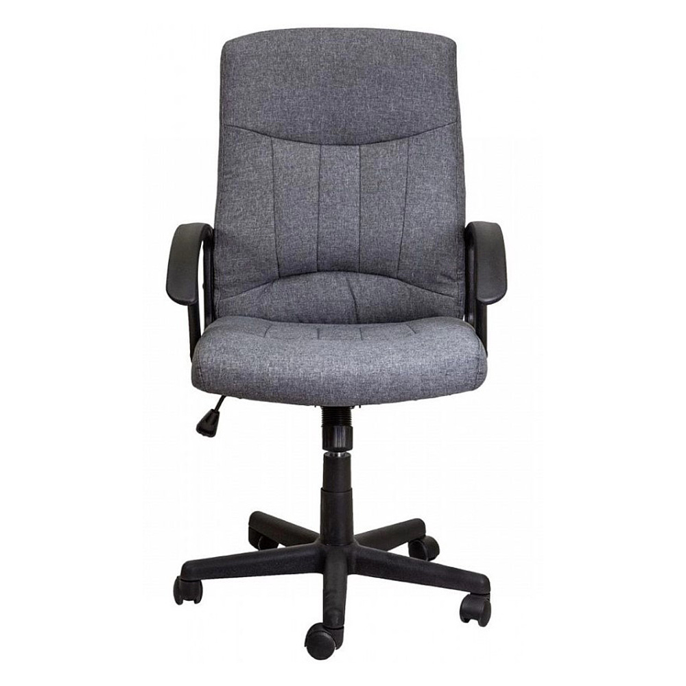 Кресло для руководителя "Polo", ткань, пластик, серый - 2