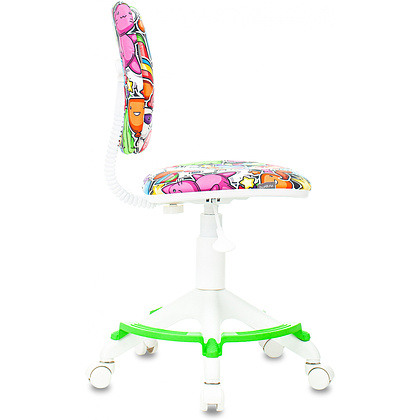 Кресло детское "Бюрократ CH-W204/F", пластик, разноцветный маскарад - 3