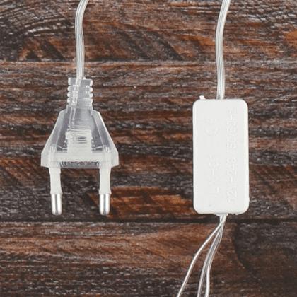 Гирлянда электрическая LED "Нить" с насадками "Елочка", 4,5 м, мультиколор - 6