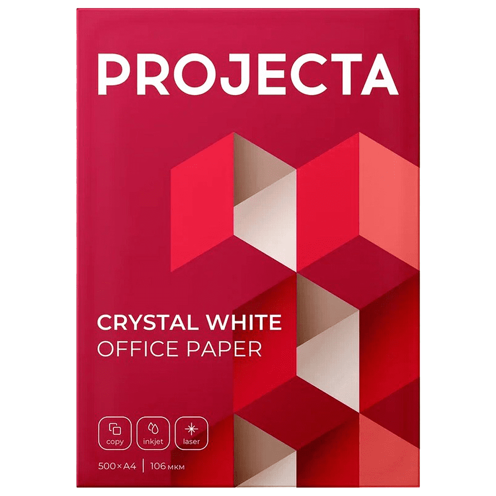 Бумага "Projecta A", A4, 500 листов, 80 г/м2, -30% - 2