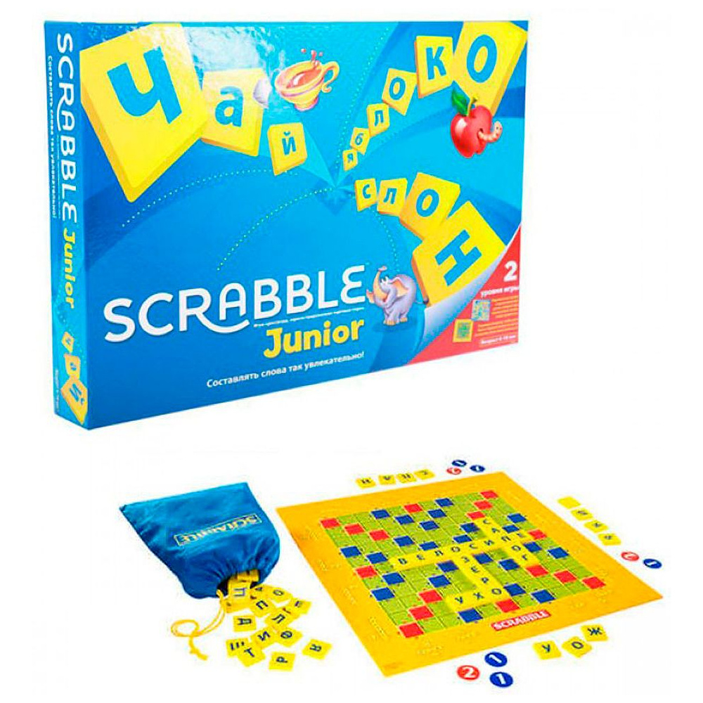 Игра настольная "Scrabble Джуниор (детский)" - 2