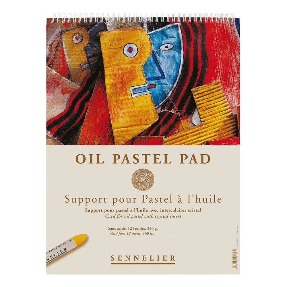 Блок бумаги для пастели "Oil Pastel Pad", 30x40 см, 340 г/м2, 12 листов