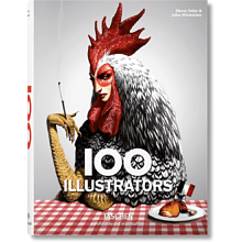 Книга на английском языке "100 Illustrators", Heller S.