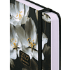 Ежедневник датированный "Flowers" на 2027, А5, 320 страницы, линейка, черный - 2