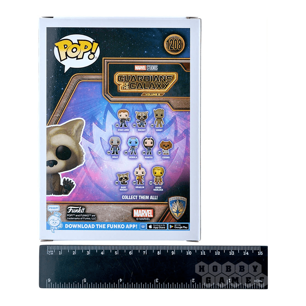 Фигурка Funko POP! Стражи Галактики: Ракета малыш - 4