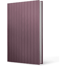 Книга записная "Stripes", А5, 128 листов, клетка, сливовый