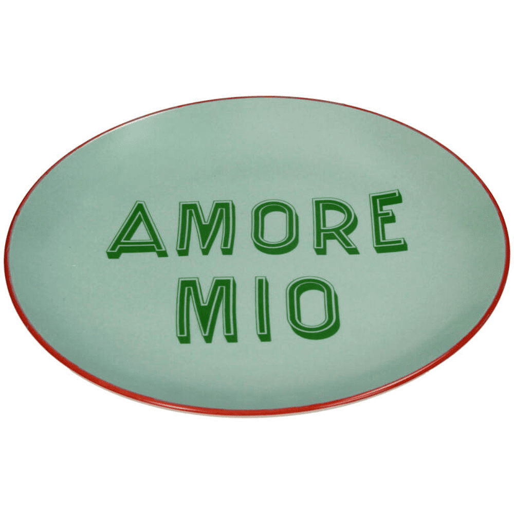 Тарелка керамическая "Amore Mio", 20.5х20.5 см, зеленый - 2