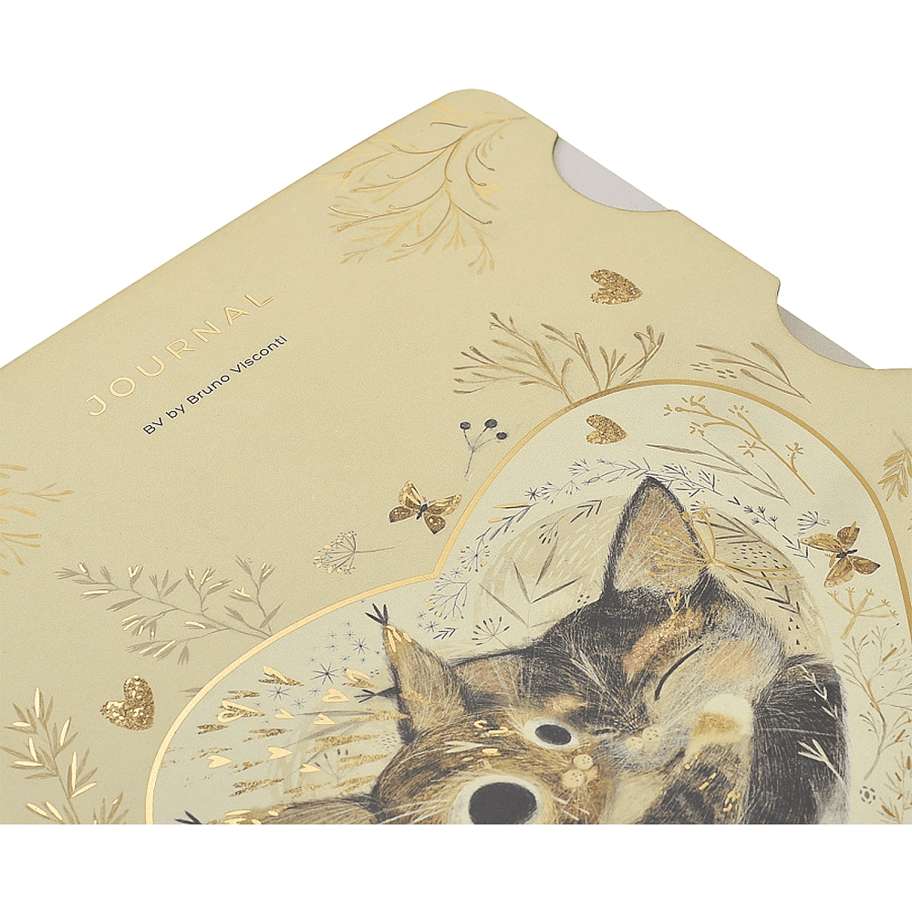 Книга записная  "Love me", В5, 120 листов, клетка, линейка, точка, бежевый - 4