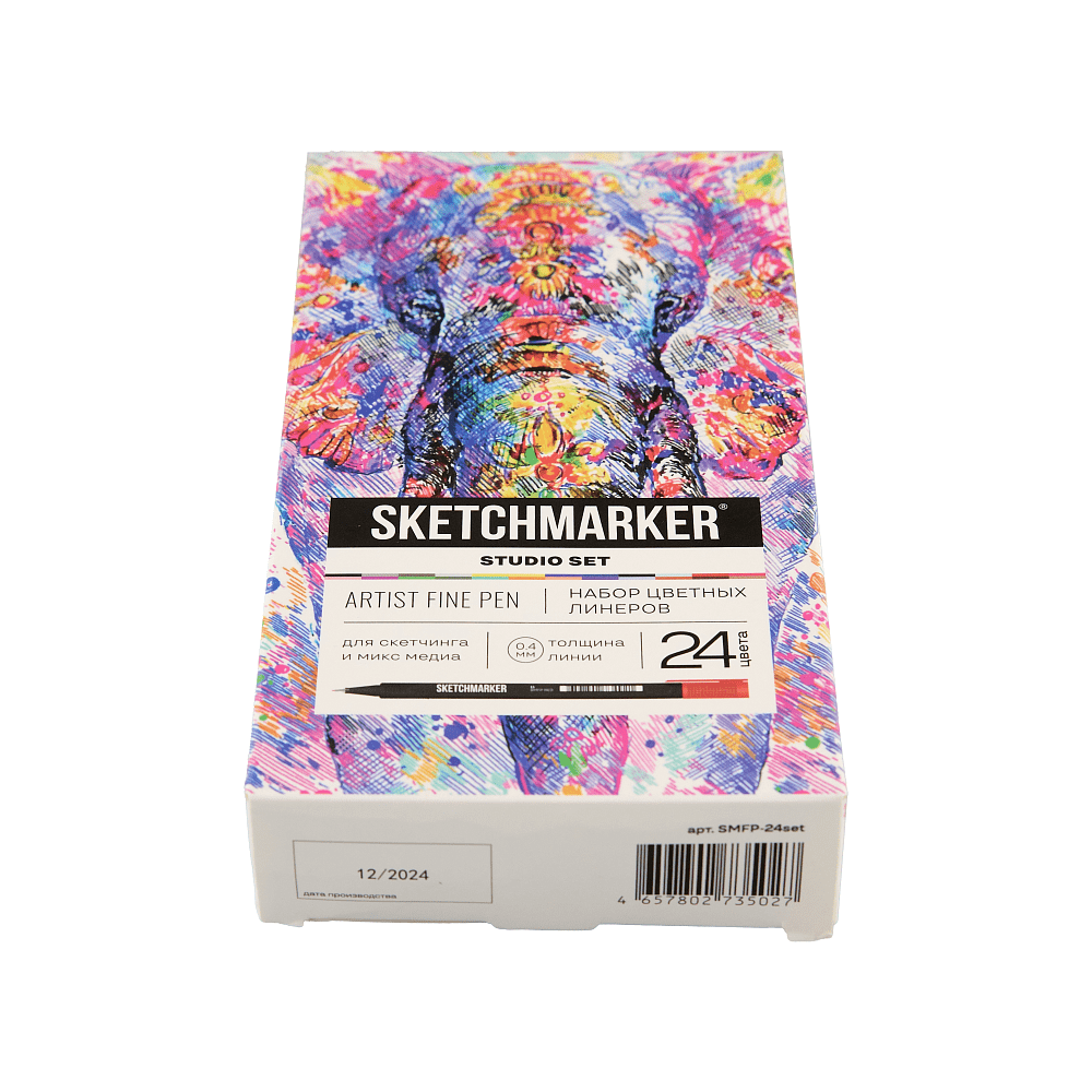 Ручка капиллярная "Sketchmarker Artist fine pen Studio", 24 шт - 4