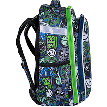 Рюкзак школьный CoolPack "Monster team", разноцветный