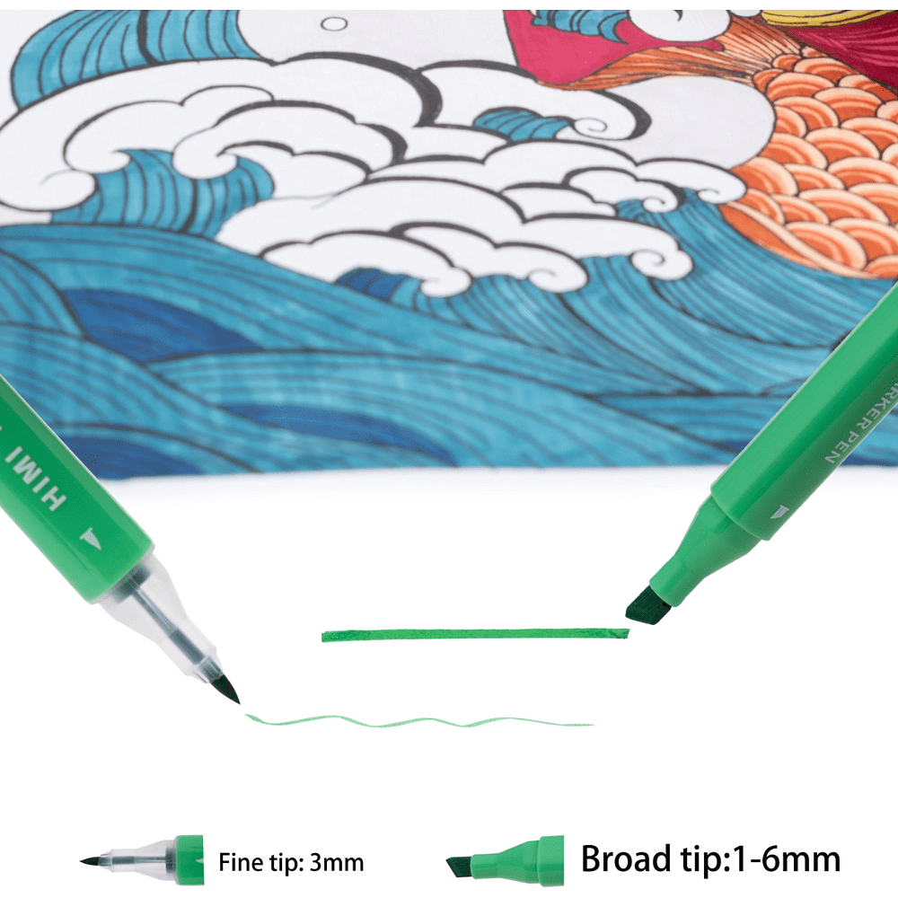 Набор маркеров художественных "Himi Miya", 24 шт/упак - 7