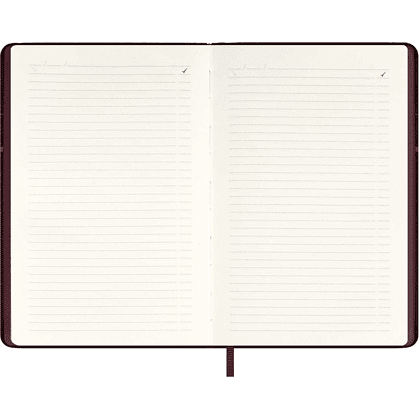 Ежедневник недатированный "Софт-тач", А5, 240 страниц, бордовый - 10