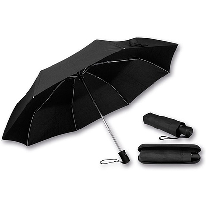 Зонт складной "Dima", 89 см, черный