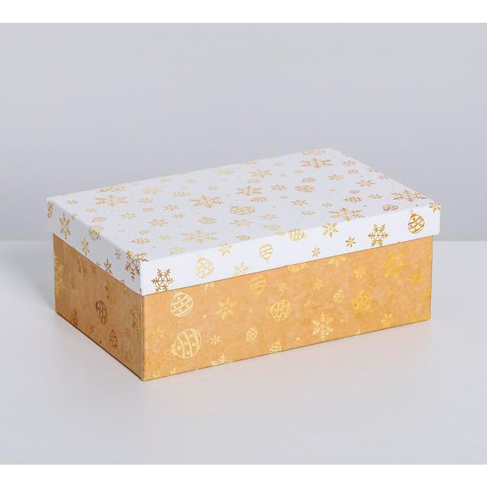 Коробка подарочная «Снежинки», 10 шт - 6