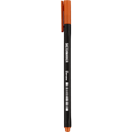 Ручка капиллярная "Sketchmarker Artist fine pen", 0.4 мм, коричневый