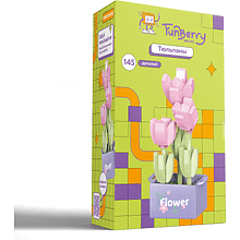 Конструктор "Funberry Toy", "Тюльпаны", 145 элементов
