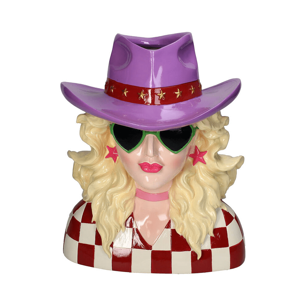 Ваза "Cowgirl", разноцветный