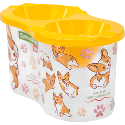 Стакан - непроливайка "Brauberg Kids", двойной, ассорти - 7