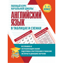 Книга "ПКНШ. Английский язык. Полный курс начальной школы в таблицах и схемах 1-4 класс", И. Сидорова