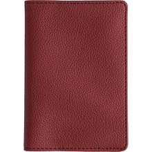 Обложка для паспорта "Бордовый", кожзам